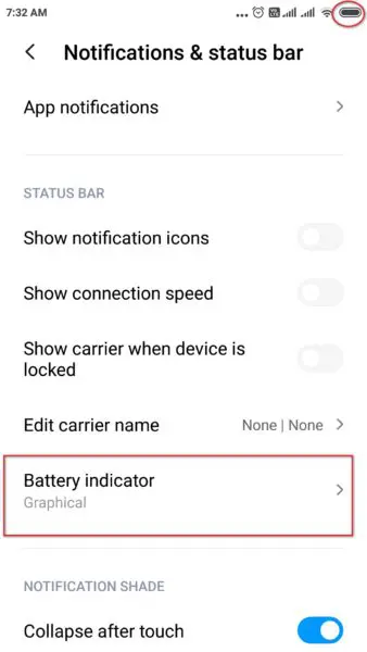 graphical battery indicator xiaomi redmi note 4 338x600 1