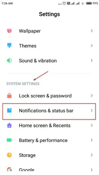 xiaomi redmi note 4 notifications status bar 338x600 1