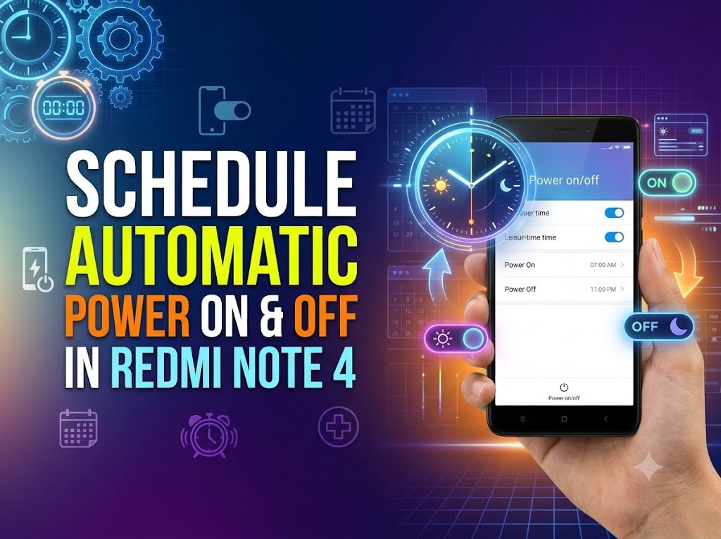 schedule automatic power on off android