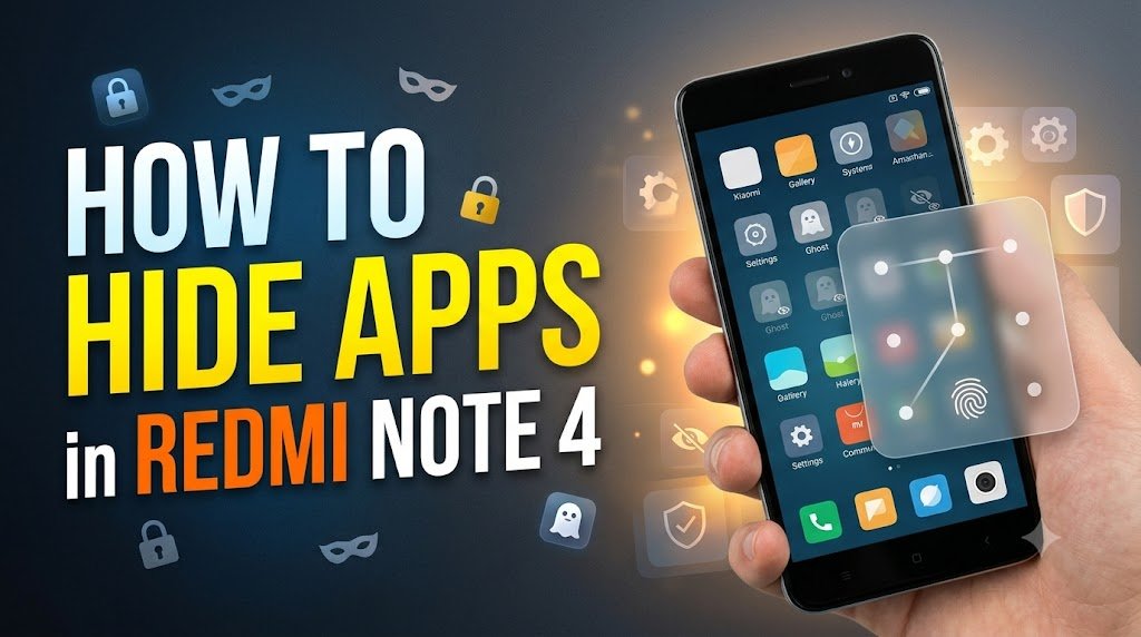 hide apps xiaomi redmi note 4